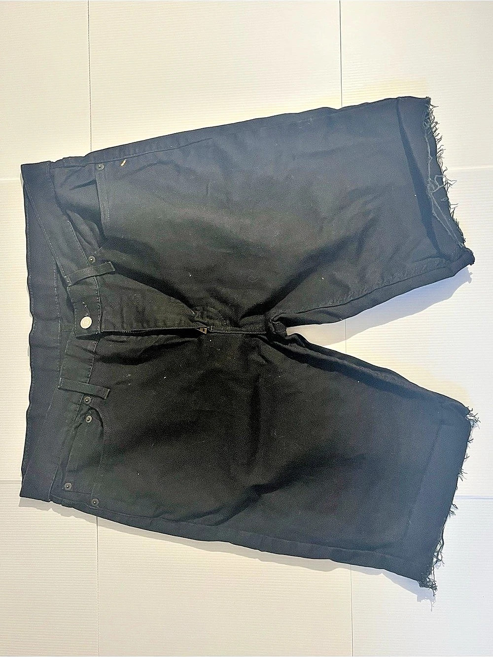 Levi's 511 Slim Cut-Off Shorts Black Waist 36